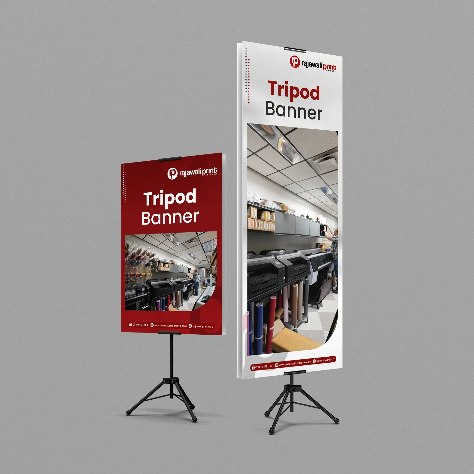 Cetak Tripod Banner Jakarta