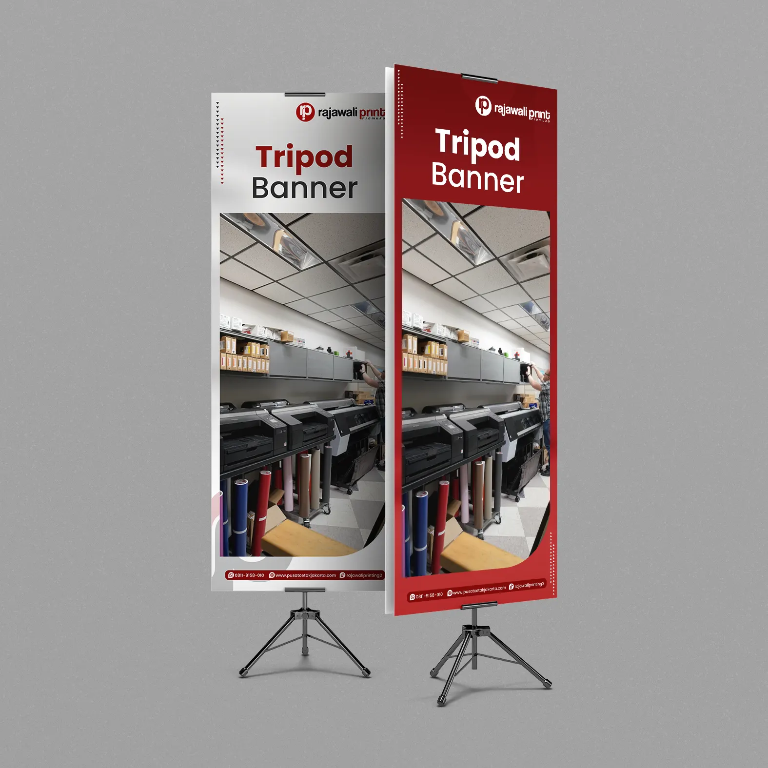 Cetak Tripod Banner Jakarta