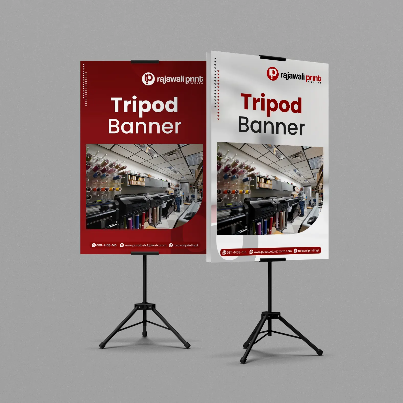 Cetak Tripod Banner Jakarta