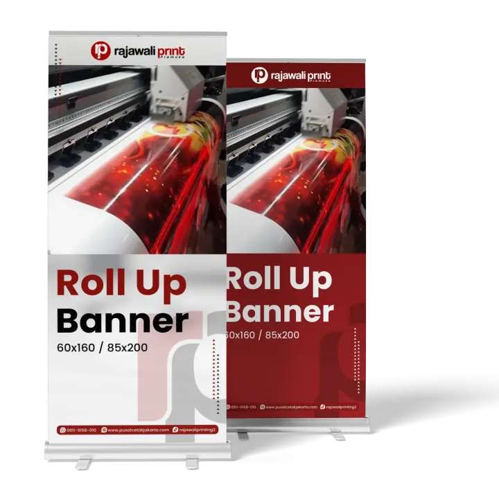 Roll Up Banner Elegan & Praktis!